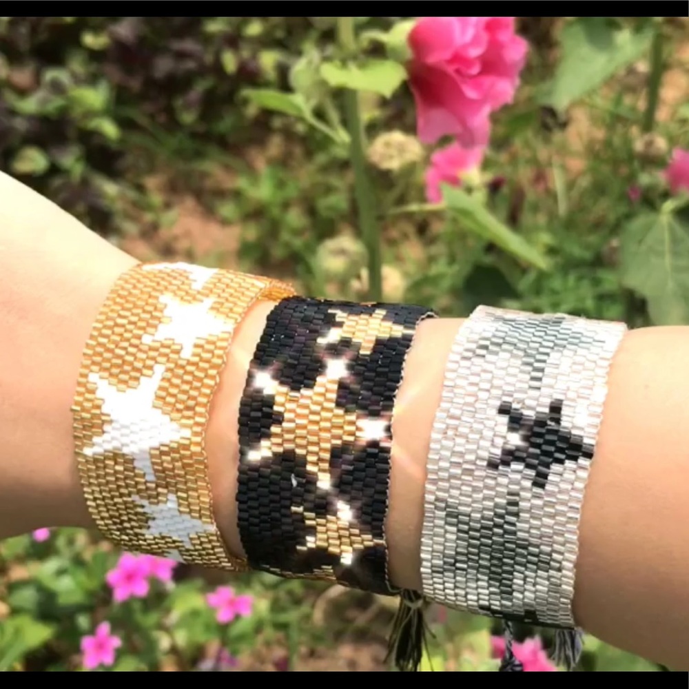 Jewerly Miyuki Beautiful start bracelet !